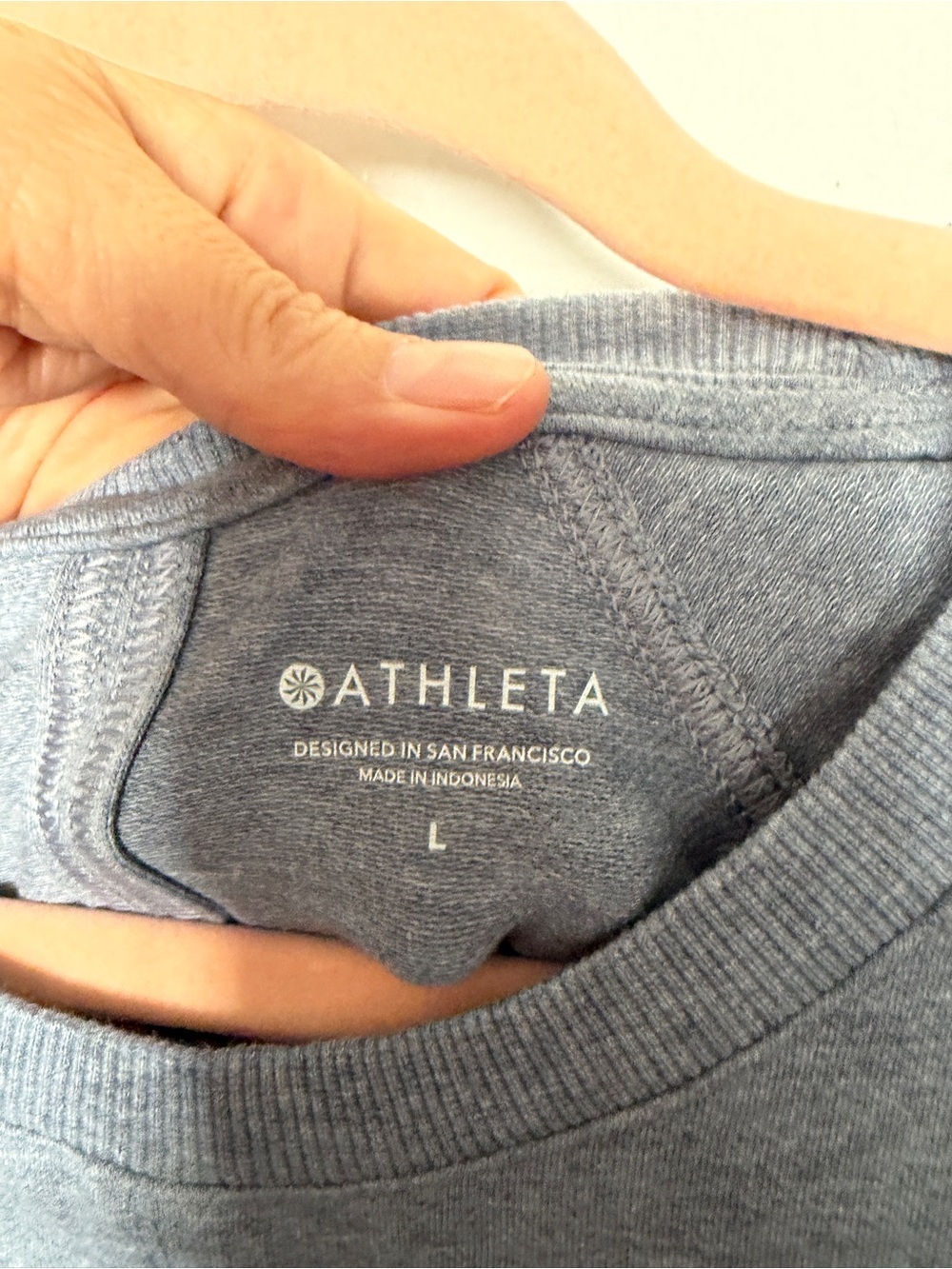 Athleta Blue Sweater - Picture 4 of 4